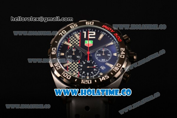 Tag Heuer Formula 1 Miyota OS20 Quartz PVD Case with Black Dial and Stick Markers - Click Image to Close